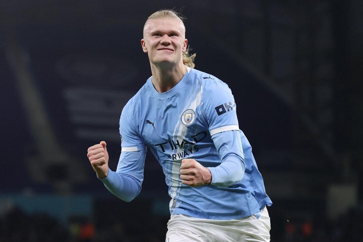 九游app-6场8球3助攻，哈兰德是英超曼市德比参与进球最多的曼城球员