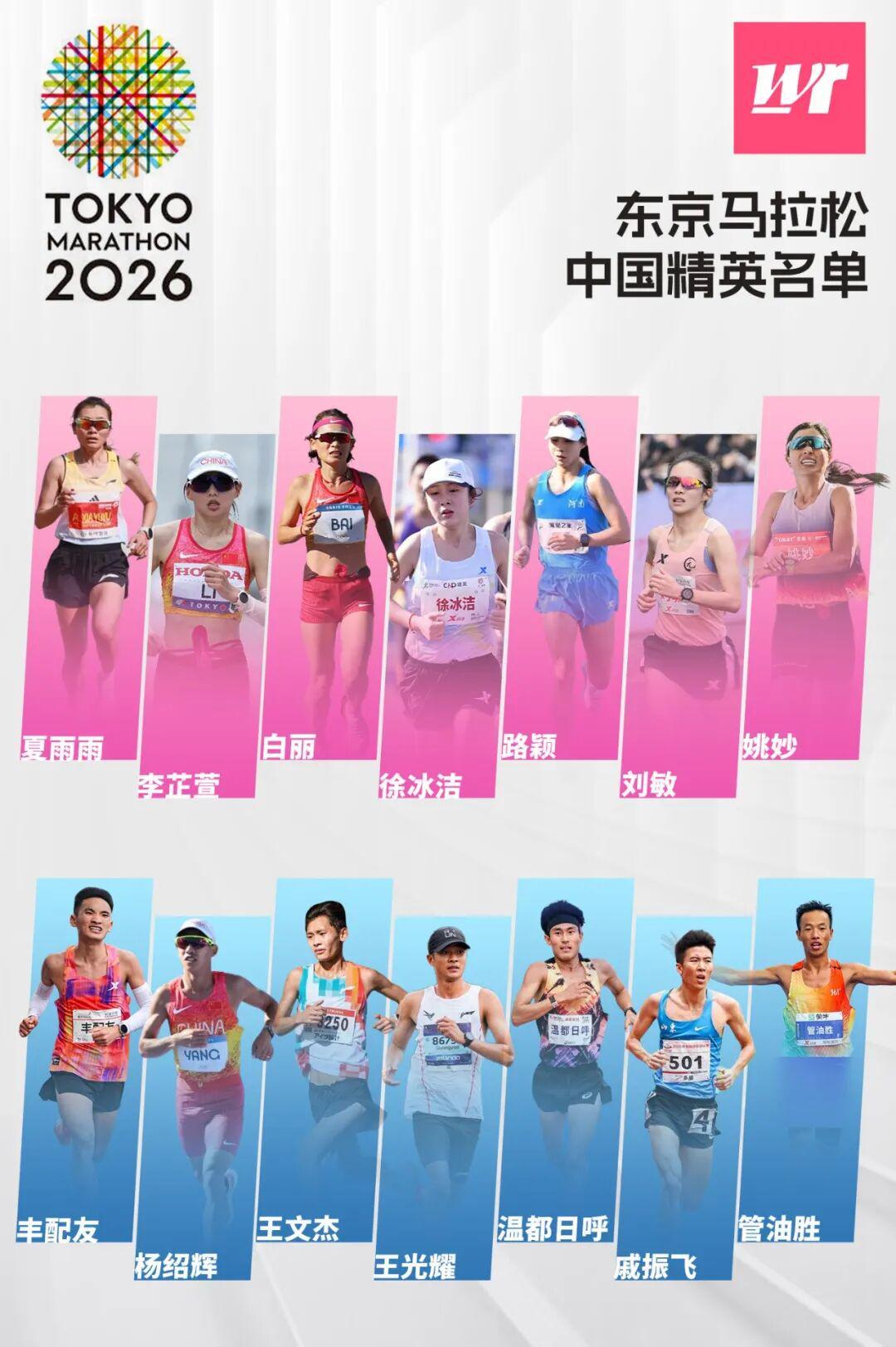 九游体育正规吗-东京马拉松｜中国七剑客/七仙女会师大满贯，谁能PB成关注点